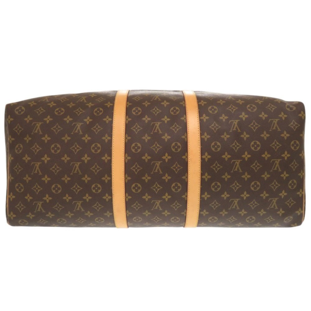LOUIS VUITTON Brown Monogram Keepall 60 Boston Bag - Picture 3 of 10